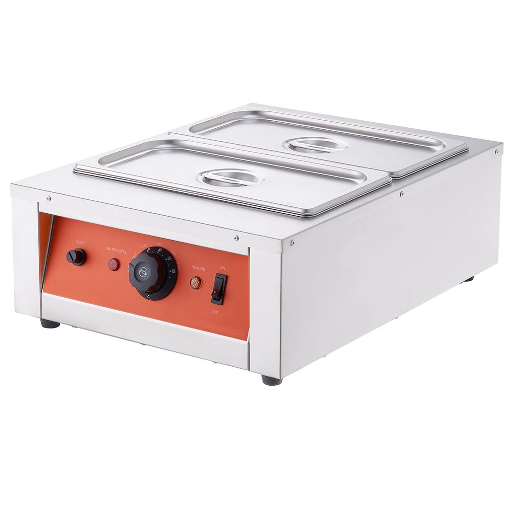 Chocolate Tempering Machine, 17.6 Lbs 2 Tanks Chocolate Melting Pot TEMP Control 86-185 F, 1500W Stainless Steel Electric Commercial Food Warmer For Chocolate/Milk/Cream Melting and Heating