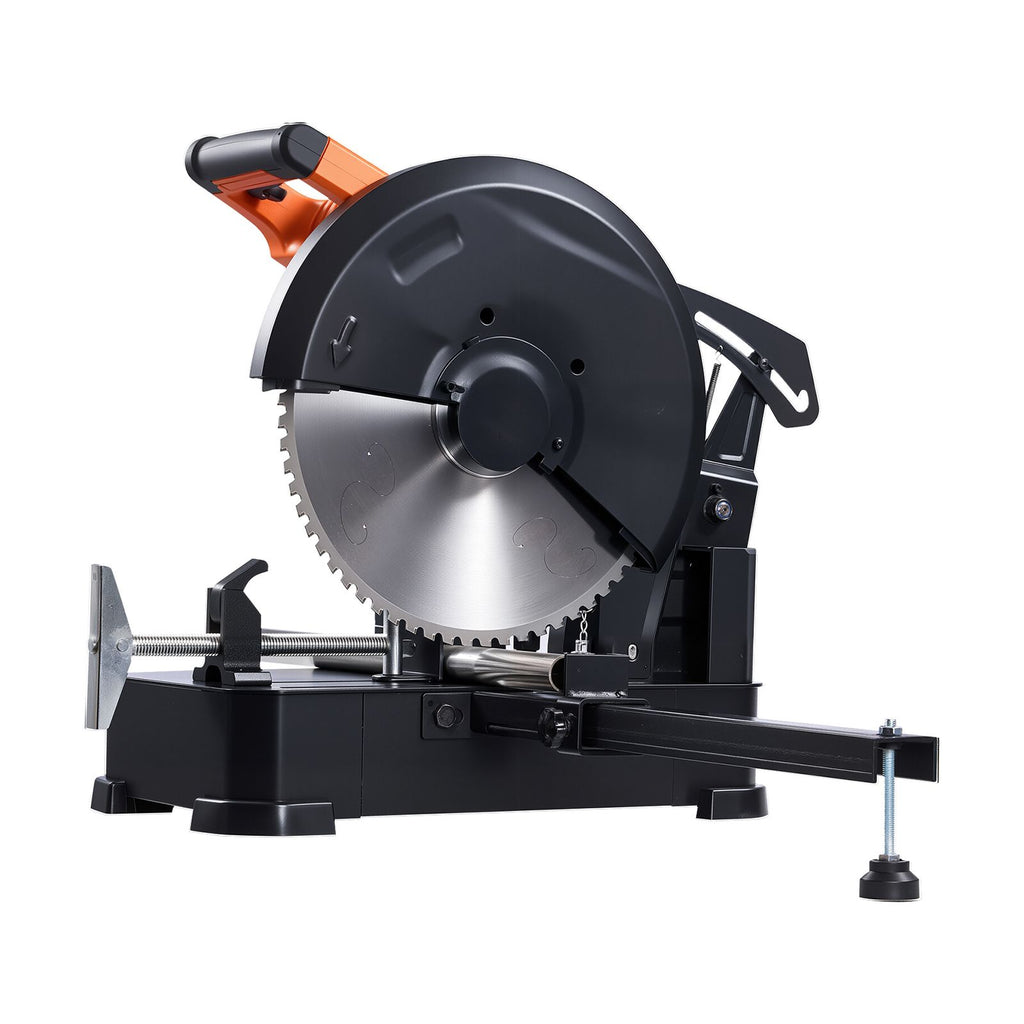 Chop Saw, 14-inch Stainless Steel Cold Cut Blade, 3500 W Powerful Brushless Motor, 750-1200 r/min Adjustable Speed, Metal Cutting Chop Saw for Metal Square and Flat Tubes, Steels (240V/60HZ)