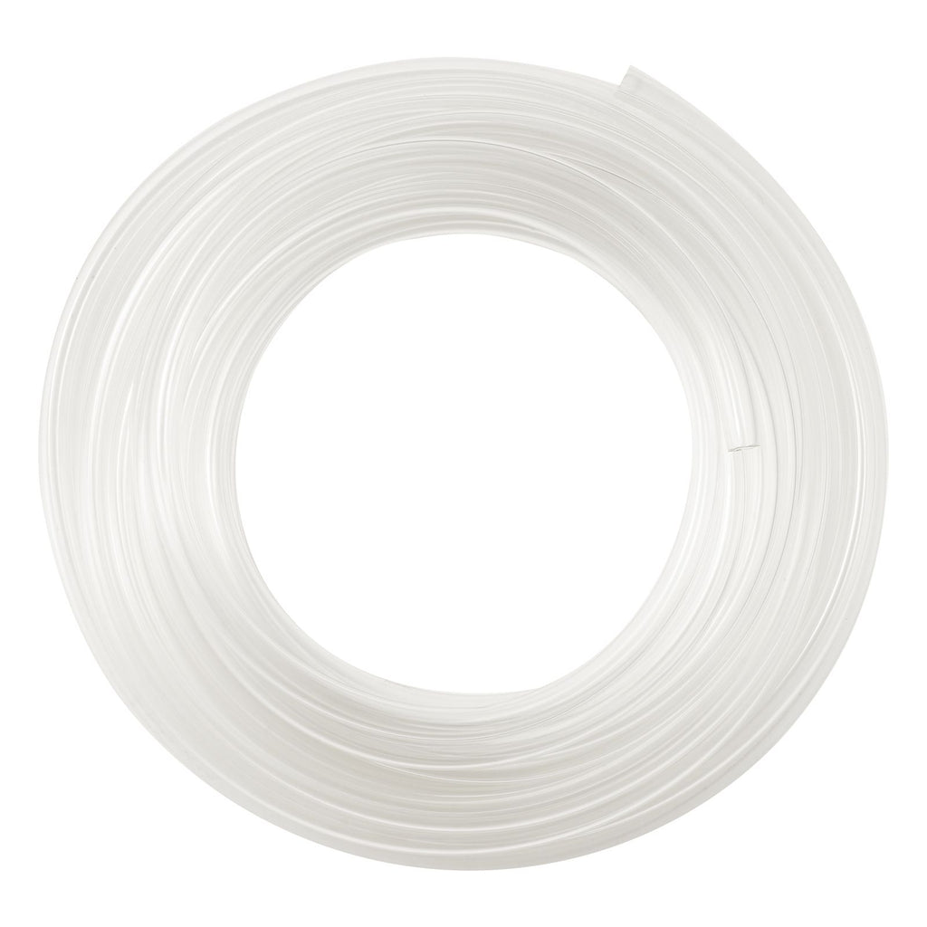 Clear Vinyl Tubing, 3/8" ID x 1/2" OD, 50FT Plastic PVC Tubing, Flexible and Cuttable Clear Hose, 1/16 in Wall Thickness, High-strength PVC Material for Aquarium Irrigation Swimming Pool Lab
