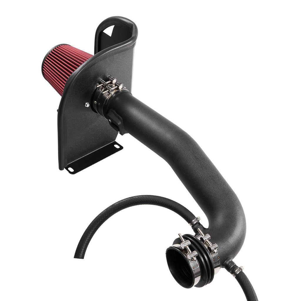 Cold Air Intake, 3.5 Inch Cold Air Intake System + Heat Shield Compatible with 2014-2018 Chevy Silverado/GMC Sierra, 2015-2020 Cadillac Escalade 6.2L, High Flow Filter Kit Improved Horsepower