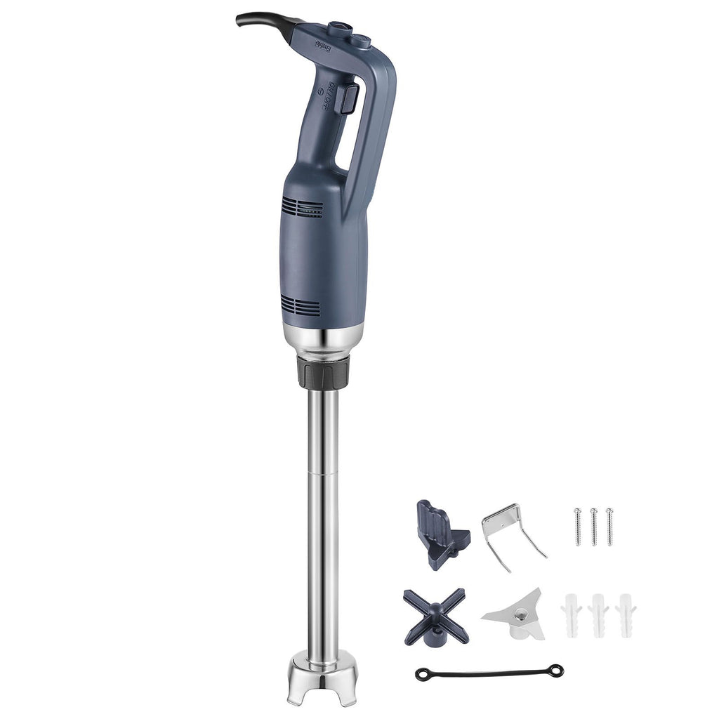Commercial Immersion Blender, 350W Heavy Duty Hand Mixer, 20 inch Stepless Variable Speed Mixer with Stainless Steel Blade, Multi-Purpose Portable Mixer for Soup, Sauces, Mashed Potatoes, Cream