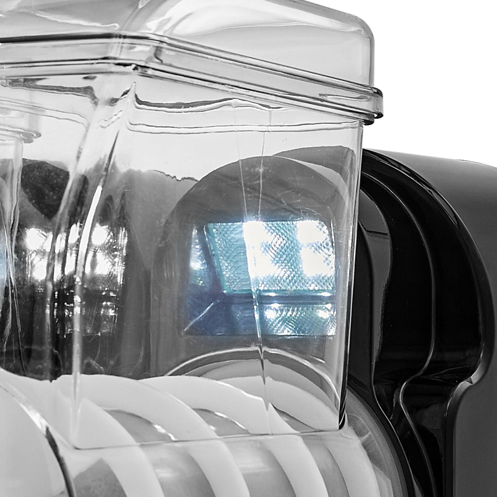 Commercial Slushy Machine, 3Lx2 Double Tank Frozen Drink Machine, 24 Cups Stainless Steel Margarita Smoothie Frozen Drink Maker, Slushie Maker for Home Party Restaurants Cafe Bars