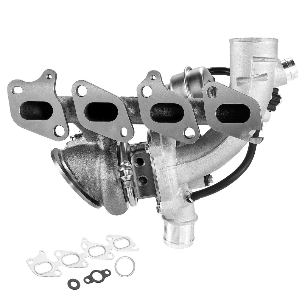 Complete Turbo Turbocharger Chevy Chevrolet Cruze 2011-2015 with Gasket Kit and Solenoid Valve, Sonic 2012-2020 & Trax 2013-2021 & Buick Encore 2013-2021 Turbo Charger Compatible 1.4L