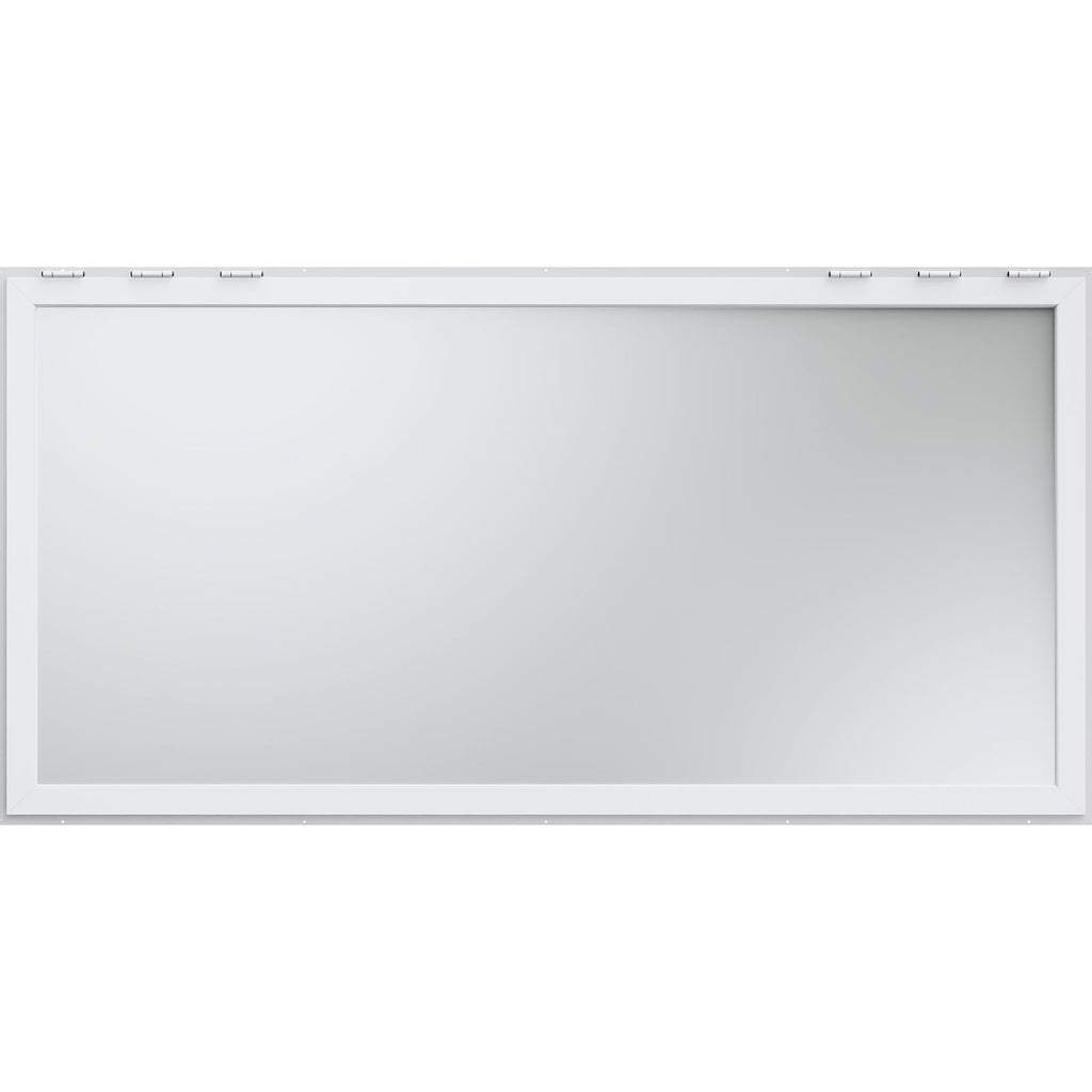Concession Window 96"x48", Aluminum Alloy Food Truck Service Window with Awning Door & Drag Hook, Up to 85 Degrees Stand Serving Window for Food Trucks Concession Trailers, Glass Not Included