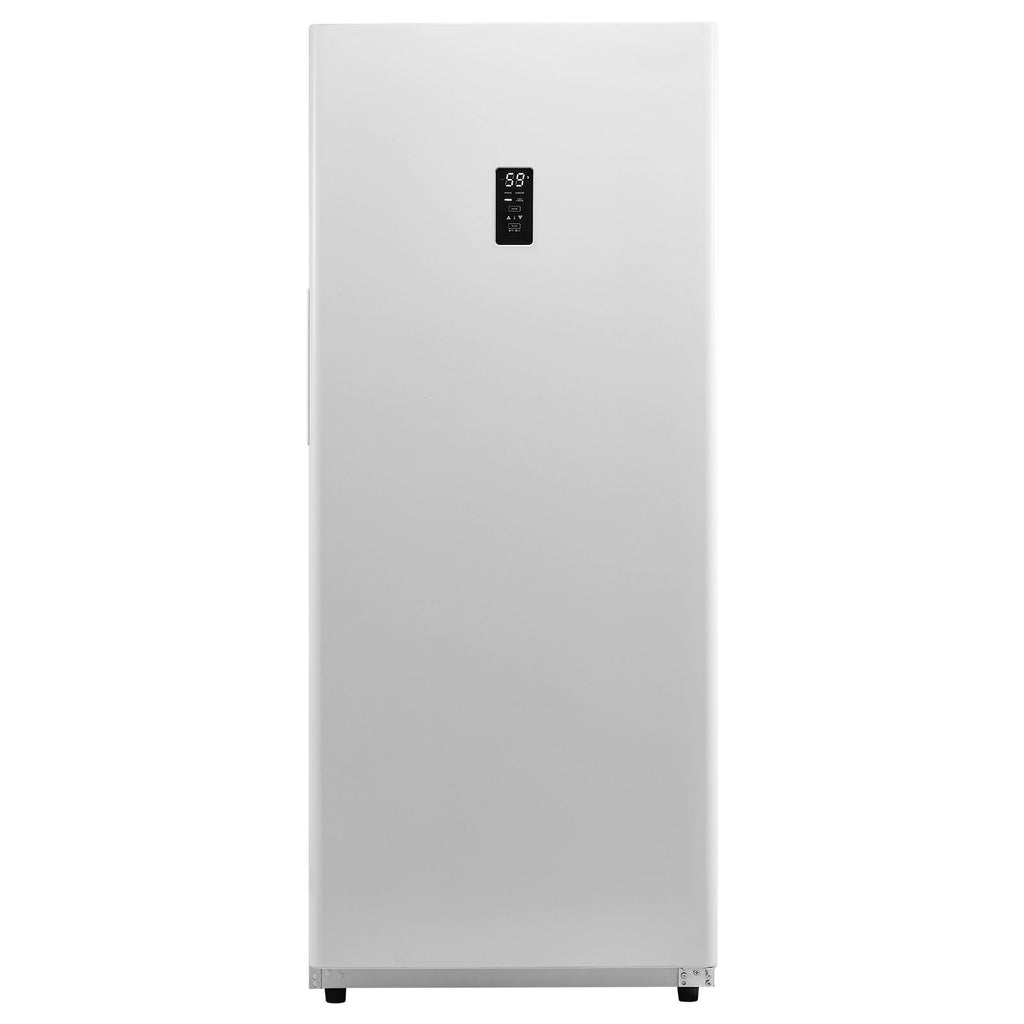 Convertible Freezer/Refrigerator, 14 Cu.Ft Frost Free Upright Freezer with Temp Control Panel, Door Open too Long Alarm, Adjustable Shelves and LED, Standing Fridge for Kitchen, Office, Garage
