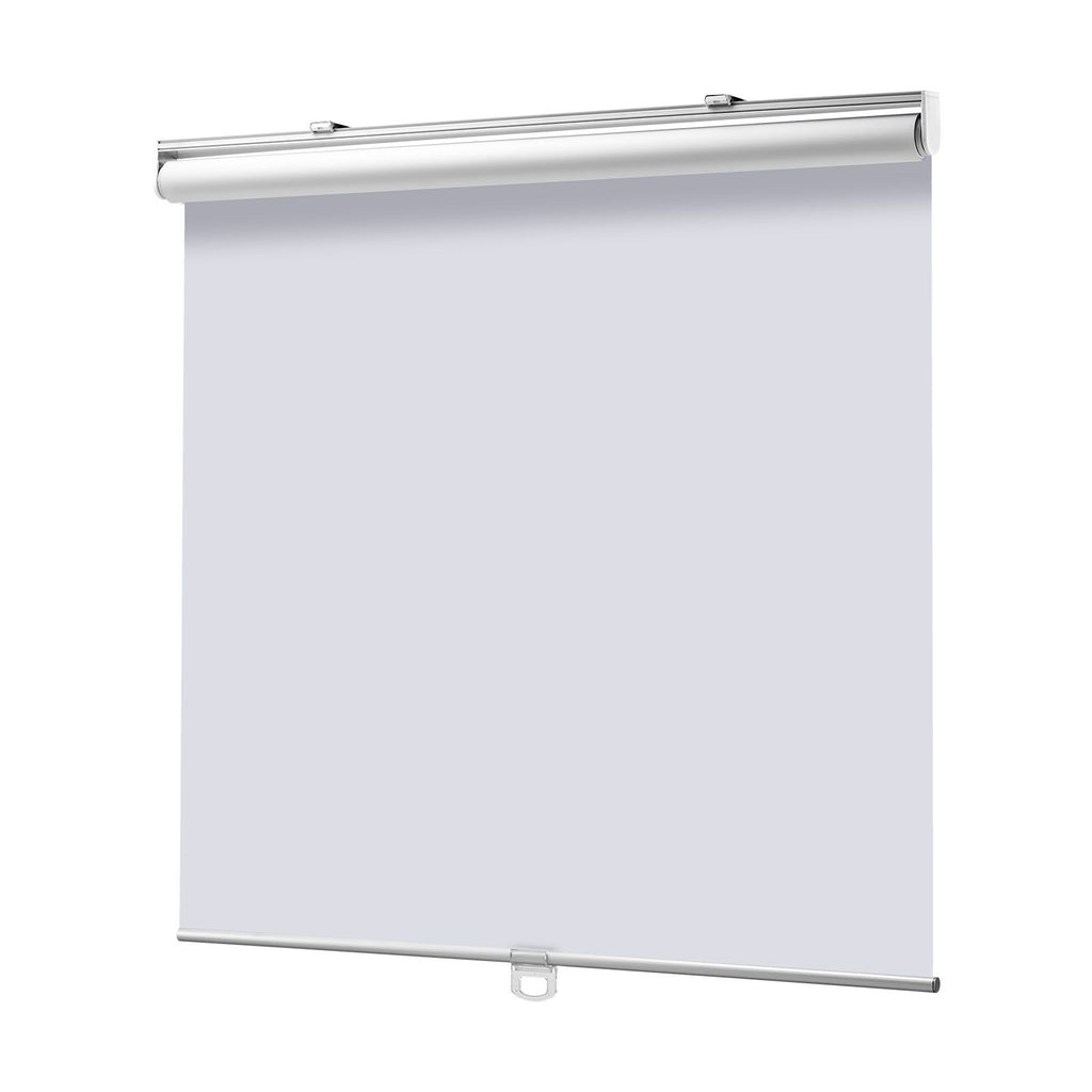Cordless Roller Shades, 34 x 72 in, Pull Down Blackout Blinds for Windows Room Darkening, Thermal Insulated, Easy to Install, Blackout Roller Shades for Bedroom, Bathroom, Home, Office, White