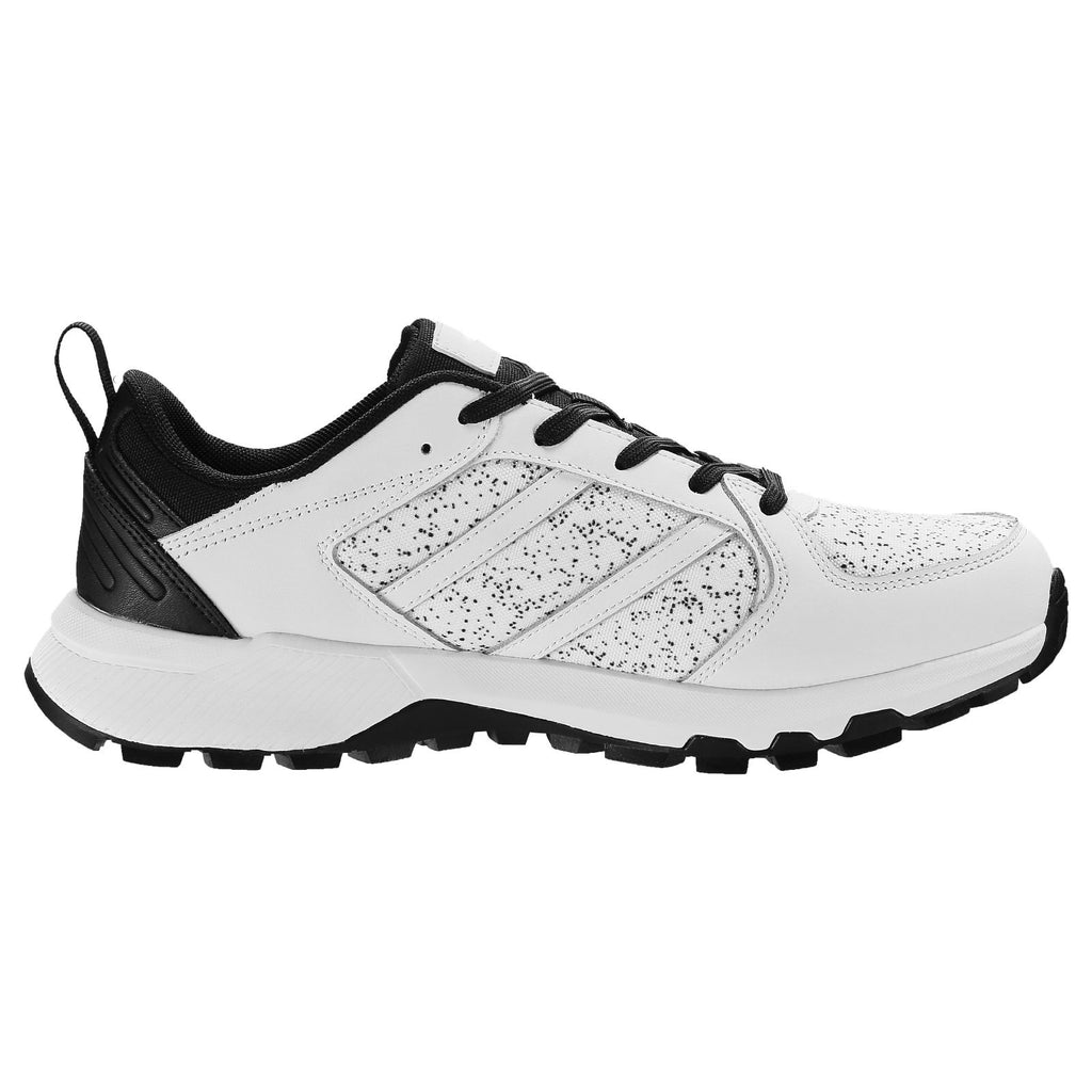 Cross Training Shoes, W Width Sneakers US Size 10, Wide Toe Box Shoes with Arch Support & Adjustable Lace-up, Training Shoes for Running, Gymnastics, Dog Walking, and Weightlifting (White)