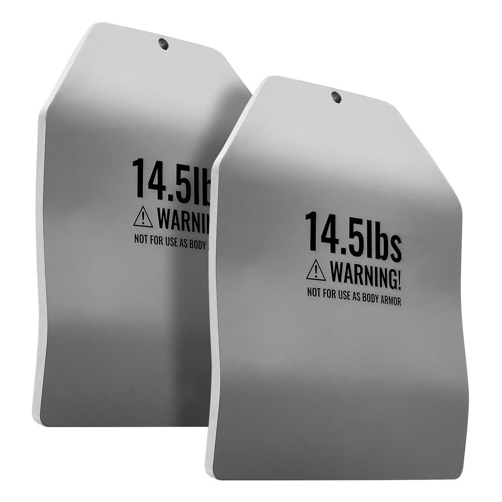 Curved Weight Vest Plates, 14.5 LB Pairs, Premium Steel Weighted plates, Contoured Ergonomic Fit – WODs, Additional Weight for Weight Vests, for Strength Training, Running, Heavy Workouts