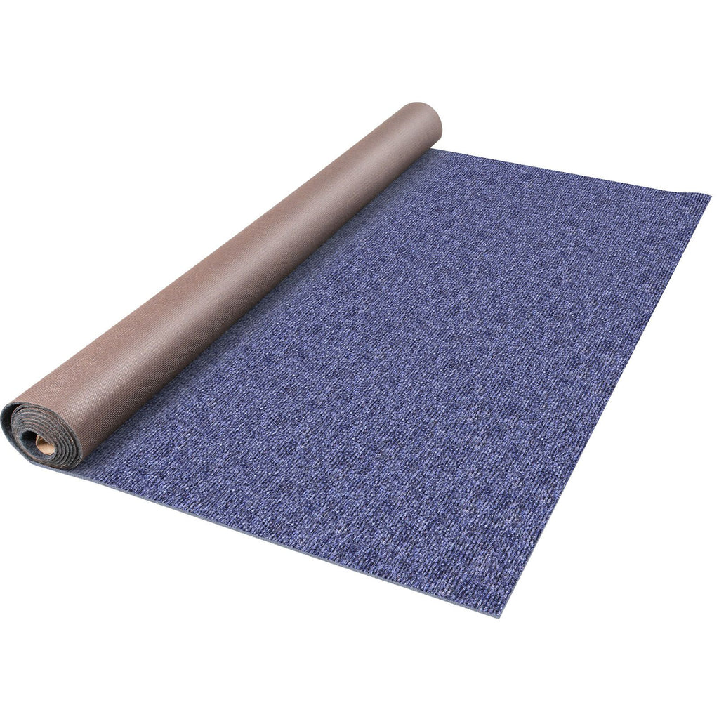 Deep Blue Marine Carpet 6 ft x 52.5 ft Marine Carpeting Marine Grade Carpet for Boats with Waterproof Back Outdoor Rug for Patio Porch Deck Garage Outdoor Area Rug Runner Non-Slide Porch Rug