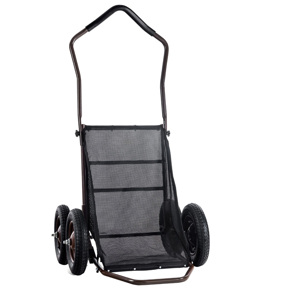 Deer Cart, 500 LBS Capacity Folding Game Cart, Deer Cart Game Hauler with 4 Big Wheels & Ergonomic Handle, Heavy-Duty Game Cart Accessories, Utility Gear Dolly for Hunting Fishing Hiking