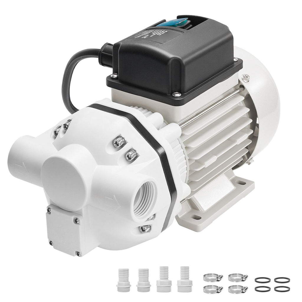 DEF Transfer Pump, 8 GPM, Diaphragm Irrigation Self Priming Electric Water Pump for Diesel Exhaust Fluid Automotive Urea Oil, 110V, 220W, 26.25 ft Lift, for Liquid Transportation Refueling