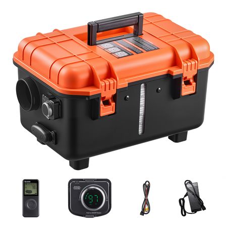 Diesel Heater, 8KW, DC 12V/24V, All in One Portable Diesel Air Heater with Remote Control and LCD Screen, Fast Heating Low Noise, 1.1 Gal Fuel Tank for Trucks, Vans, RVs, Campers, and Garages