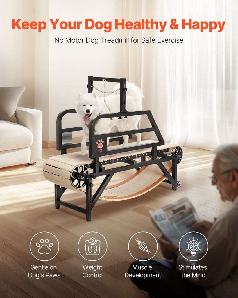 Dog Treadmill for Medium Dogs up to 220 lbs Indoor Pet Running Machine