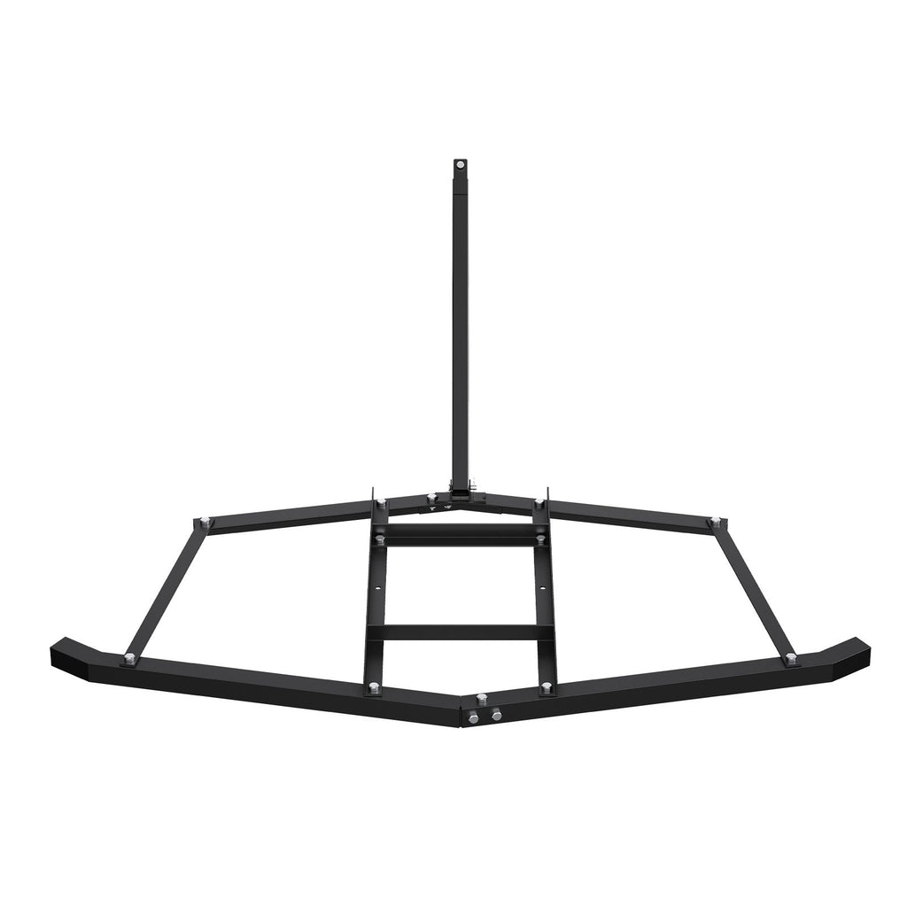 Driveway Drag, 67.7" Width Tow Behind Drag Harrow, Q235 Steel Driveway Grader with Adjustable Bars, Support up to 50 lbs, Driveway Tractor Harrow for ATVs, UTVs, Garden Lawn Tractors