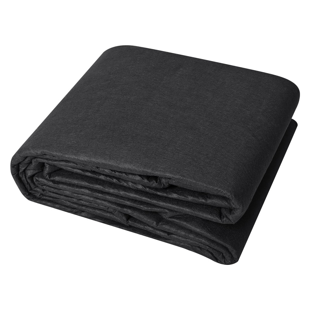 Driveway Fabric, 15x20FT Non Woven Geotextile Fabric for Landscaping, Heavy Duty Garden Weed Barrier Fabric, 4OZ Landscape Fabric, French Drains Drainage Fabric, Ground Cover Weed Control Fabric