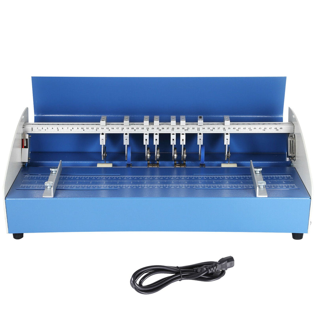 Electric Creasing Machine 21 Inch Paper Creasing Scoring Machine 3 in 1 Creasing Machine with Heavy Duty Metal Present Multi-function