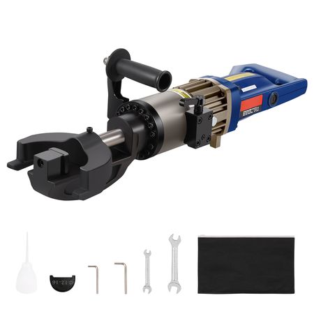 Electric Hydraulic Rebar Bender, 1.2 KW 0.9 inch 22 mm Hand Held Rebar Bender 110 V Portable Electric Rebar Bender, within 5 s