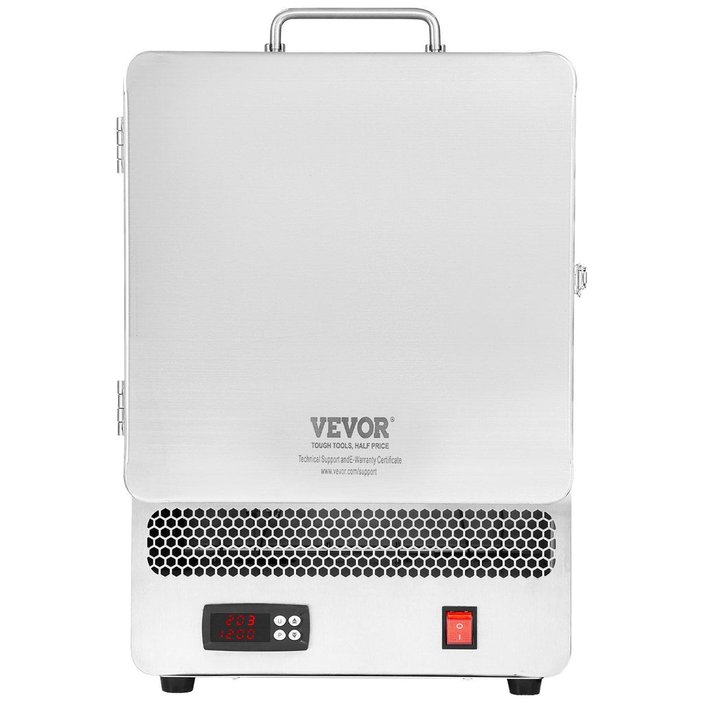 Electric Kiln, 1500W Electric Melting Furnace, Max Temperature 2192°F/1200°C, Stainless Steel Electric Furnace for Wax Casting, Metal Clay DIY, Metal Tempering , Glazing on Pottery
