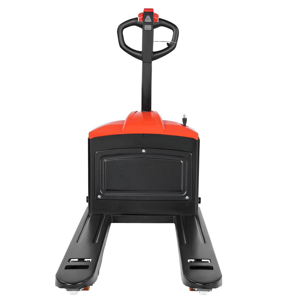 Electric Pallet Jack, 4400 lbs Load Capacity, Lithium Battery Powered Pallet Jack Truck with 48L x 27W Inch Forks for Material Handling, Suitable for Warehouse, Supermarket, Manufacturing