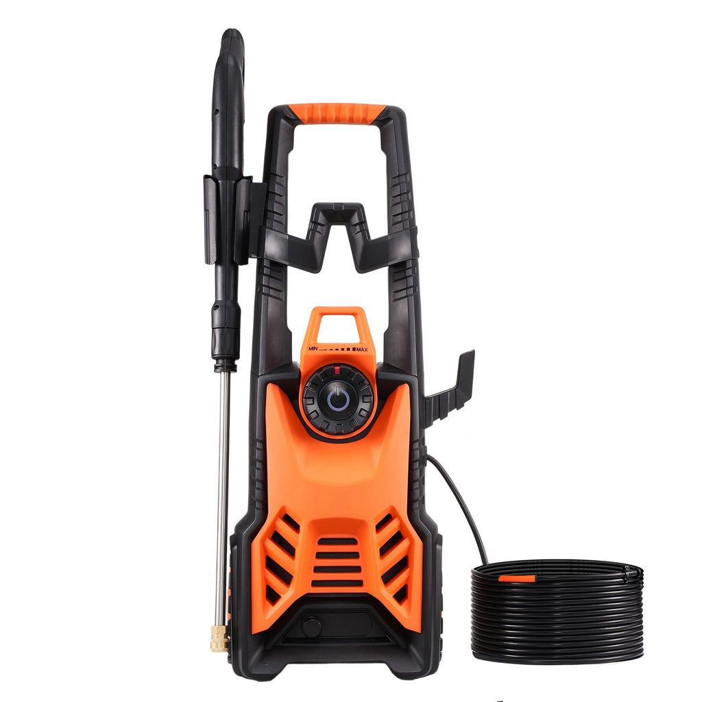 Electric Pressure Washer, Max 4500 PSI and 3.2 GPM With Pressure Adjustment, High Power Pressure Cleaning Machine with 4 Quick Connect Nozzles, for Cars/Fences/Driveways/Patios/Home Cleaning