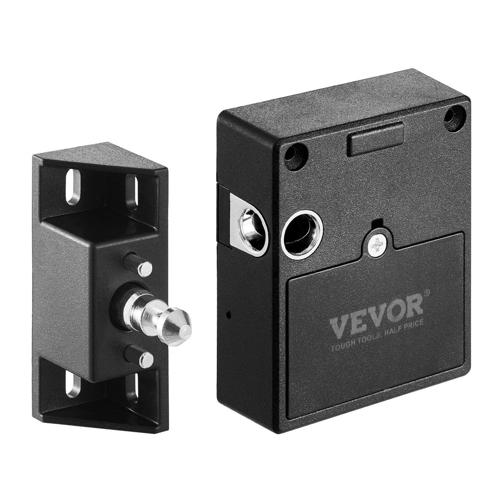 Electronic Cabinet Lock, 4-in-1, Smart Cabinet Lock with 3*AAA Accumulator, Easy-to-install Hidden Cabinet Lock with APP Smart Management, Fits for Various Wooden Cabinets