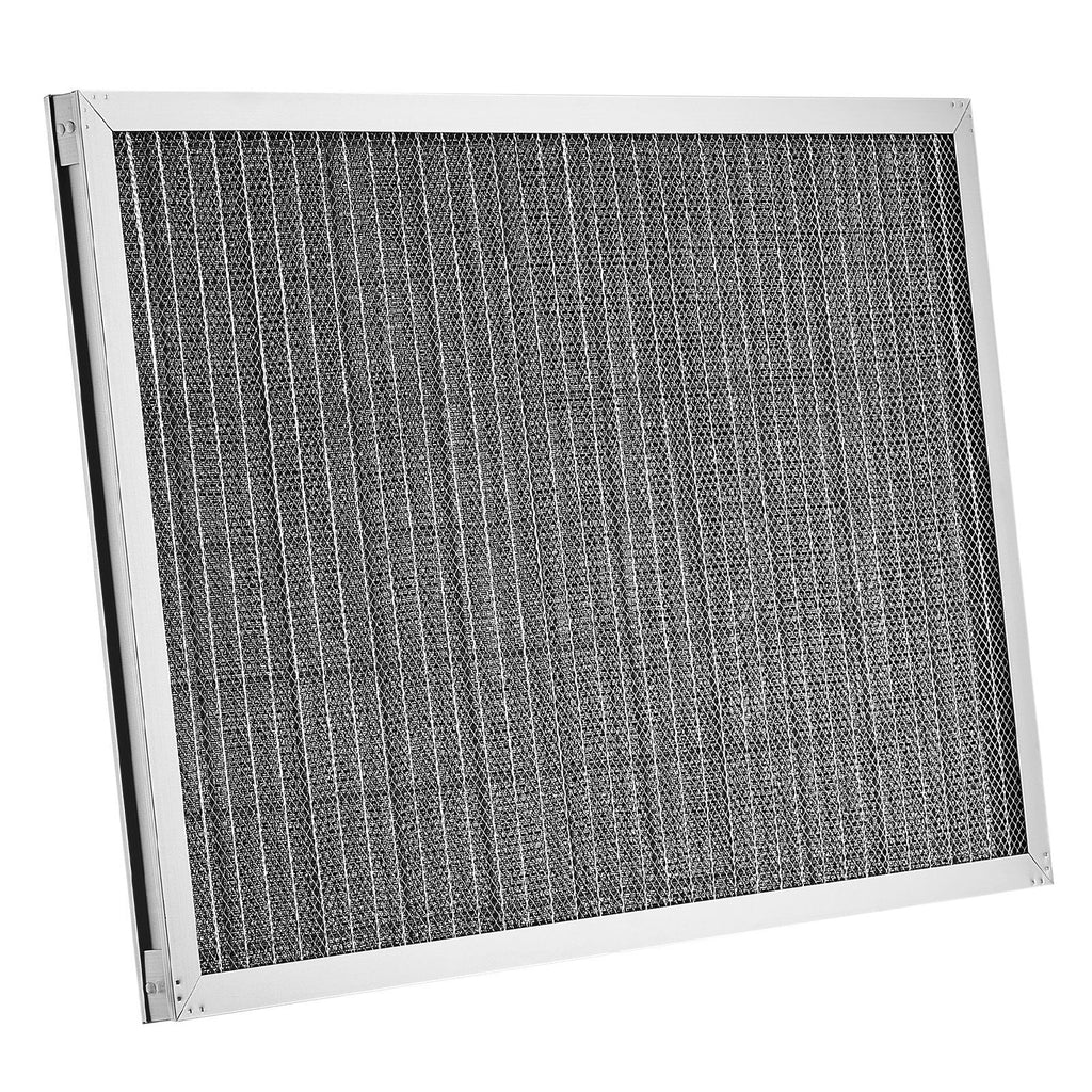 Electrostatic Air Filter, 16x25x1 inch Washable & Reusable Aluminum AC/HVAC Furnace Filter, MERV 8 Long Lifetime,Home or Office (Actual Size: 15.5 x 24.65 x 0.82 in)
