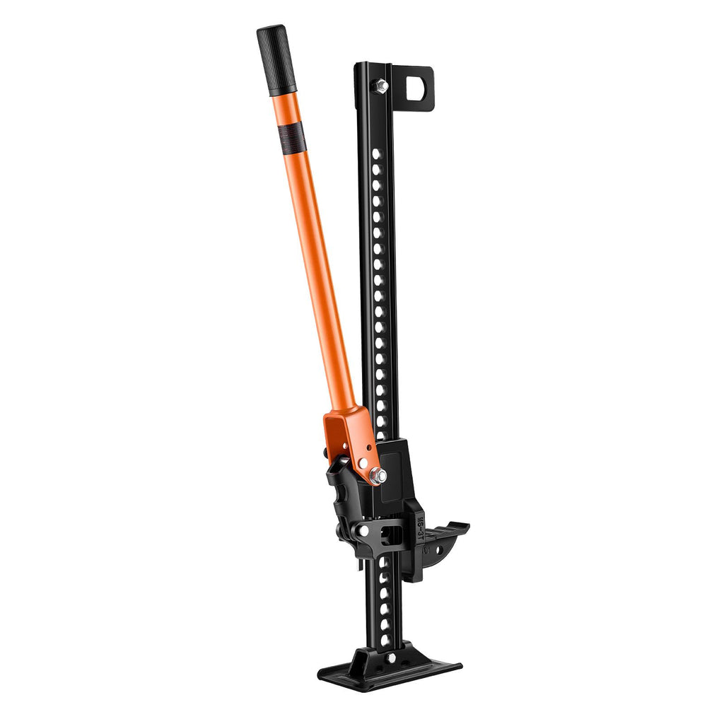Farm Jack, 34" Utility High Lift Farm Jack, 3.18 Ton (7,000 lbs) Capacity Ratcheting Off Road Utility Jacks, Heavy-Duty Lift Jacks with 5.12"-28" Lifting Range for Tractor, Truck, SUV image 2