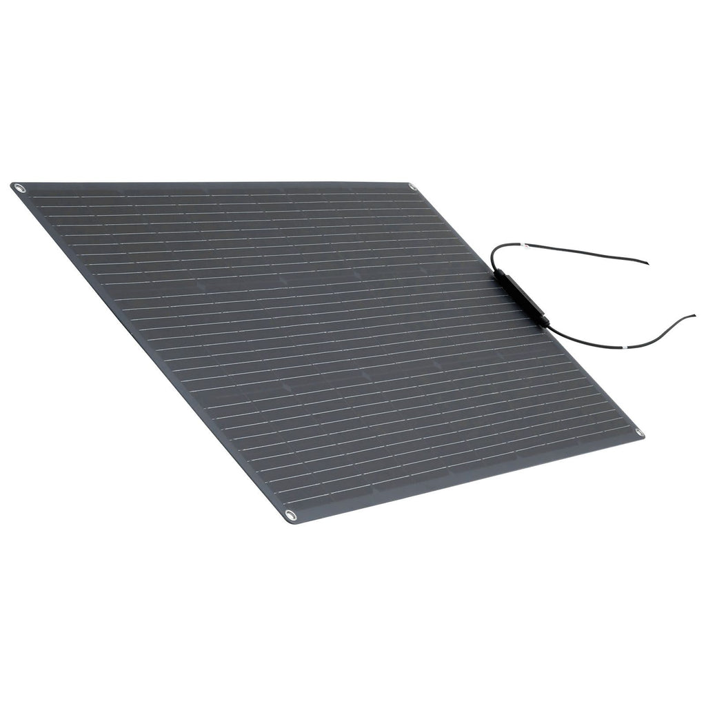 Flexible Solar Panel, 100W Semi-Flexible Bendable Monocrystalline Solar Panel, 23% Efficiency Mono Off-Grid Charger with MC4 Output, IP67 Waterproof for Marine RV Car Cabin Curved Surfaces