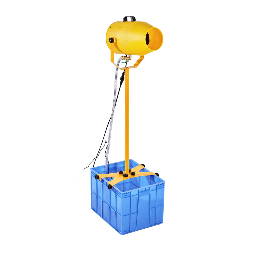 Foam Machine, 9.84 to 16.40 ft Spray Distance Foam Cannon Party Machine, Bubble Cannon with 74QT Water Tank, Stable Vertical Design, Dense Foams Maker for Gatherings, Celebrations & Par