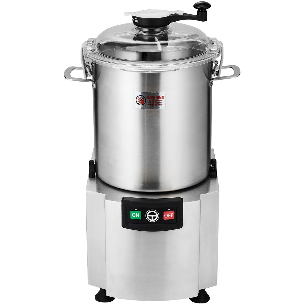 Food Processor & Vegetable Chopper, 19 Quart Food-Grade Stainless Steel Food Processor Chopper with S-Curve Blade and Scraper, Ideal for Chopping Vegetables, Fruit, Grains, Nuts