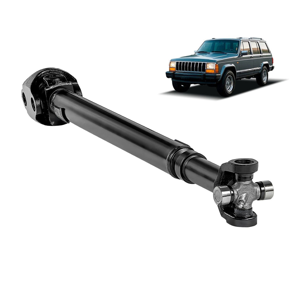 Front Drive Shaft, 30.9"-33.8" Prop Shaft Driveshaft Assembly Compatible with 1987-2001 Jeep Cherokee L6 4.0L, Replace #53005542AC 53005542 53003248 53005040 938-128 938128