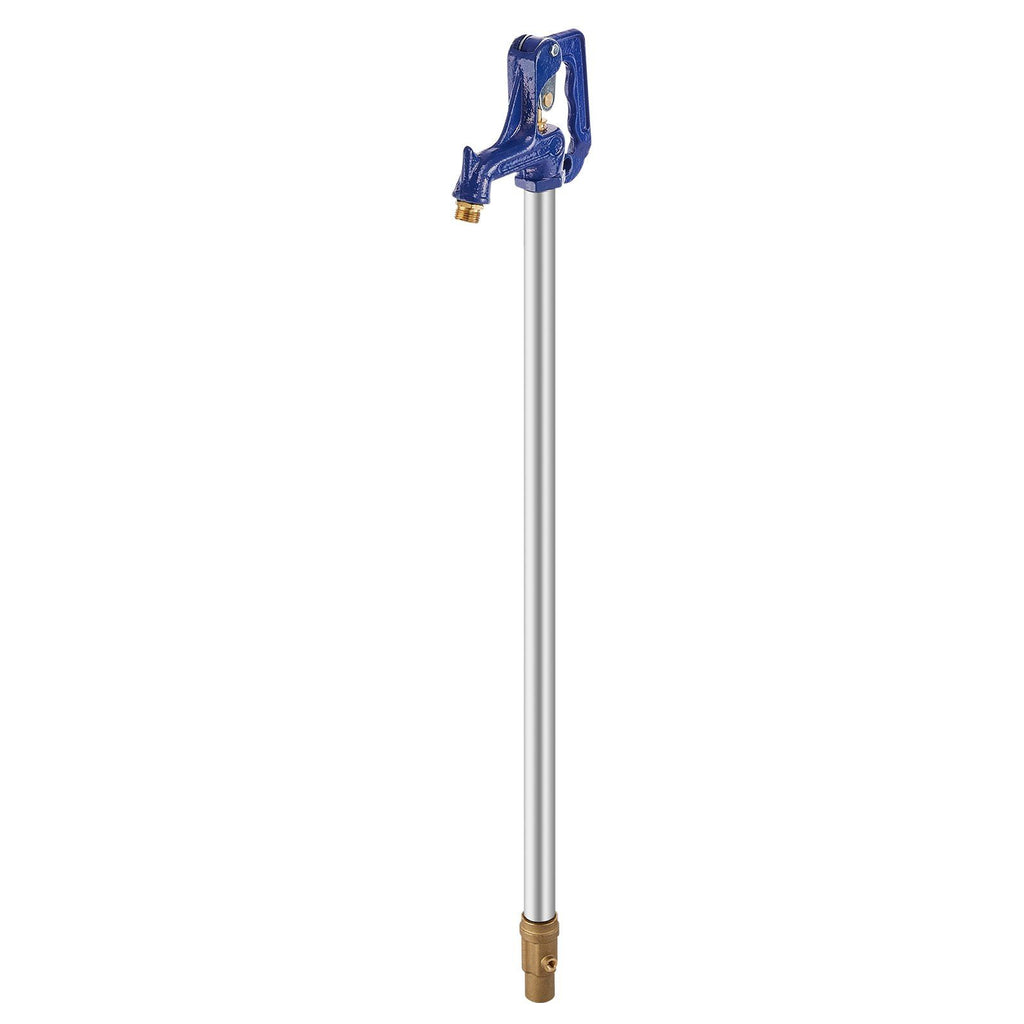 Frost Proof Yard Hydrant, 5.25 FT Freeze-Proof Outdoor Faucet with 36" Bury Dept, 3/4" NPT Pipe Connection & 3/4" NH Hose Coupling, Heavy-Duty Cast Iron Hydrant for Yard, Garden, Farm Irrigation