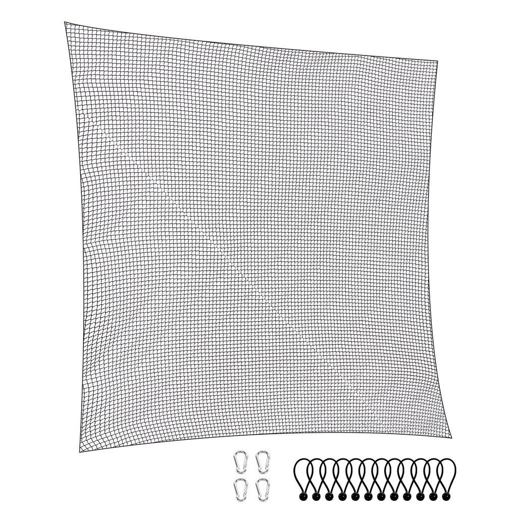 Golf Net, 10x15ft Golf Practice Net, Indoor Hitting Net for Golf, Baseball, Hockey, Soccer, Heavy Duty Nylon DIY Ball Net, Sports Netting Barrier for Backyard Driving Training Swing (Net Only)