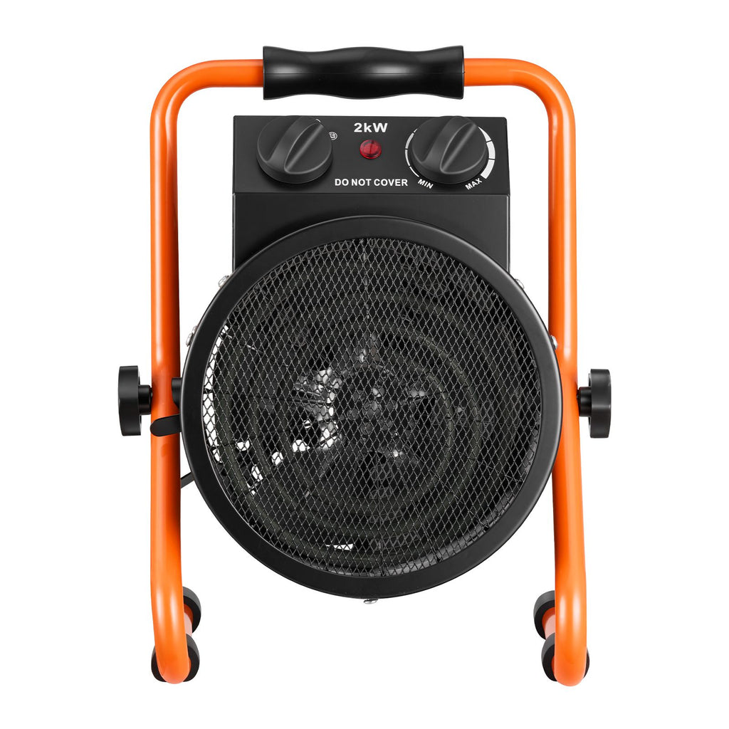 Greenhouse Heater, 1500W Electric Space Heater with Fan & High Heat Modes, IPX4 Protection, 25° Adjustable Angle, Overheat Protection, for Grow Tent, Small Greenhouse, Flower Room, Home Office