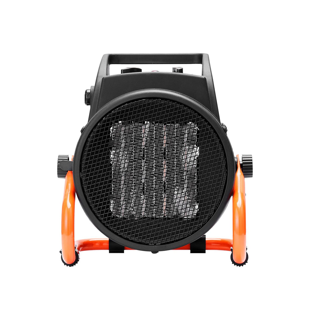Greenhouse Heater, 1500W PTC Fast Heating with Overheat Protection, 3-Speed Setting Small Grow Tent Heater, Electric Portable Heater Fan for Green House, Flower Room, Workplace