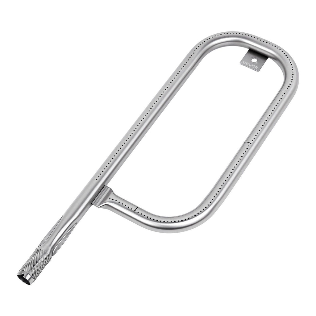 Grill Burner Tube for Weber Q100, Q120, Q1000, Q1200, Baby Q Gas Grills, 17 inch 304 Stainless Steel Tube Burner for Weber 516001, 516002, 50060001, Replacement Part 69957, 60040, 41657, 45657