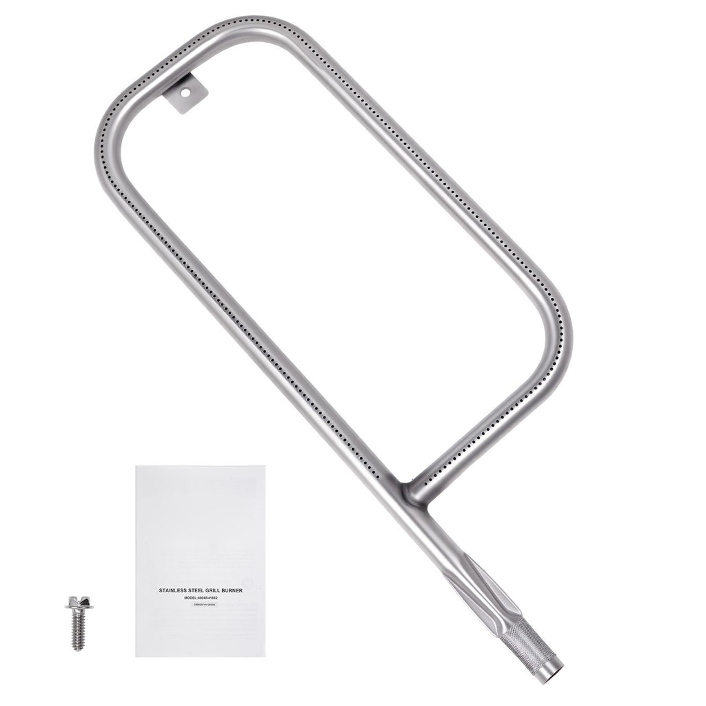 Grill Burner Tube for Weber Q200, Q220, Q2000, Q2200, Q2400, 20.5 inch 304 Stainless Steel Tube Burner for Weber 396000, 396001, 396002, 566002, 53060001, Replacement Part 60041, 69956, 41862