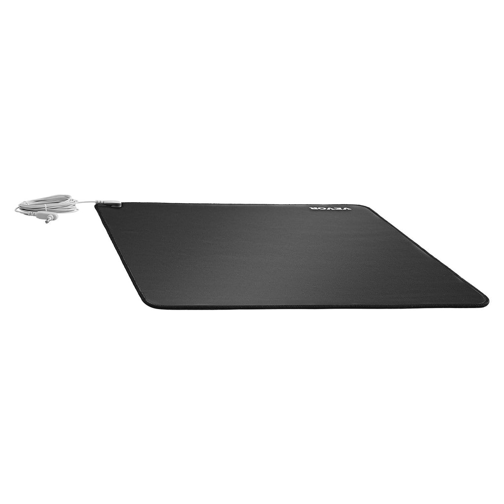 Grounding Mat, 24 x 16 in Anti-Slip PU Leather Earthing Mat (2 Packs), with 15 ft Grounding Cord, Grounding Pad for Feet, Boost Energy, Improve Sleep, Reduce Anxiety at Home Office or Work