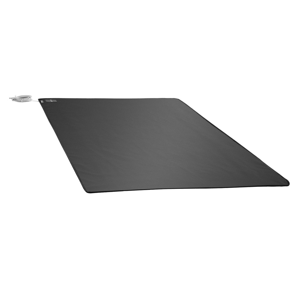 Grounding Mat, 27 x 60 in Anti-Slip PU Leather Earthing Mat, with 15 Feet Grounding Cord, Grounding Pad for Sleep, Boost Energy, Improve Sleep, Reduce Anxiety at Home Office or Work