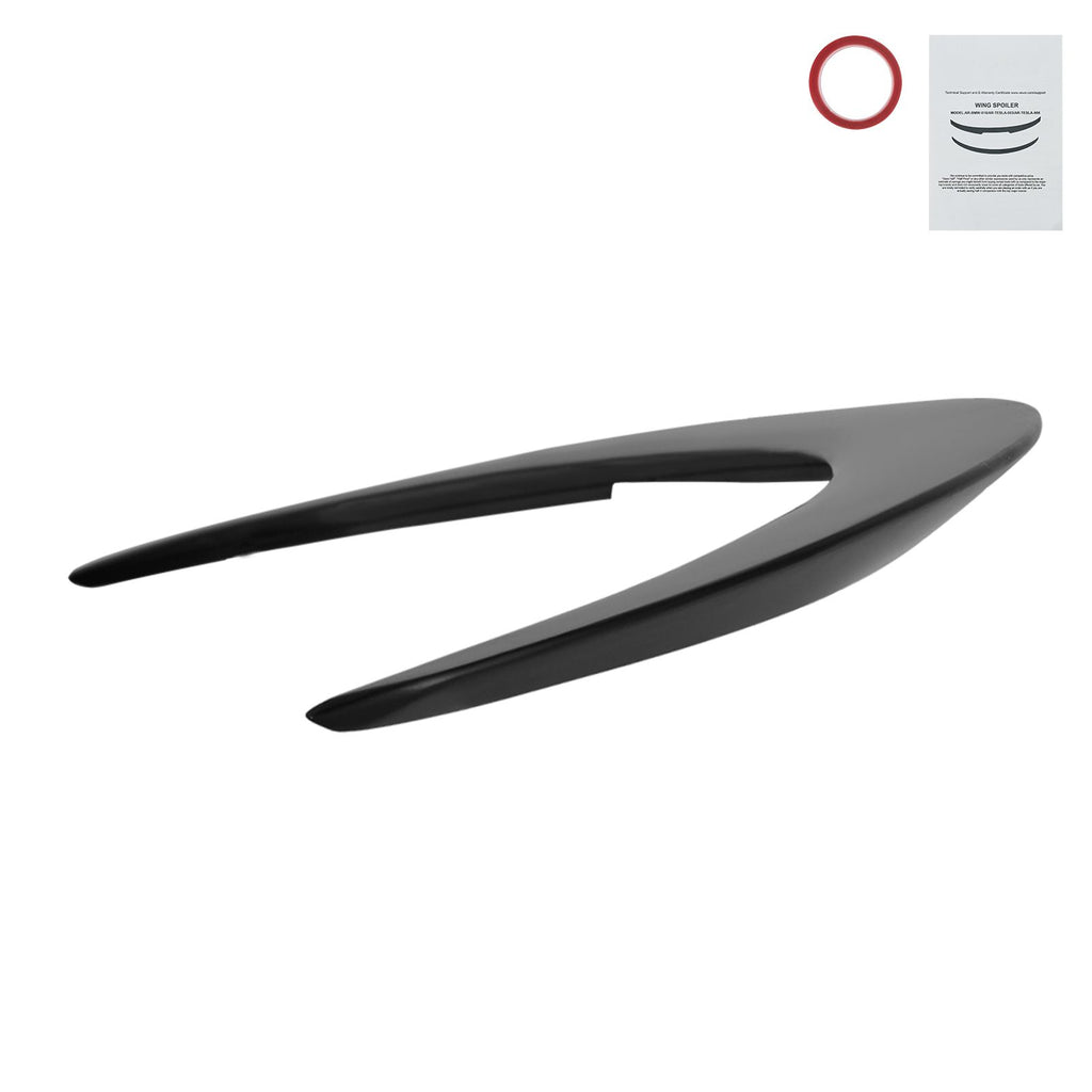GT Wing Car Spoiler, 48.2 inch Spoiler, Compatible with Tesla Model 3, High Strength ABS Material, Baking Paint, Car Rear Spoiler Wing, Racing Spoilers for Cars, Matte Black