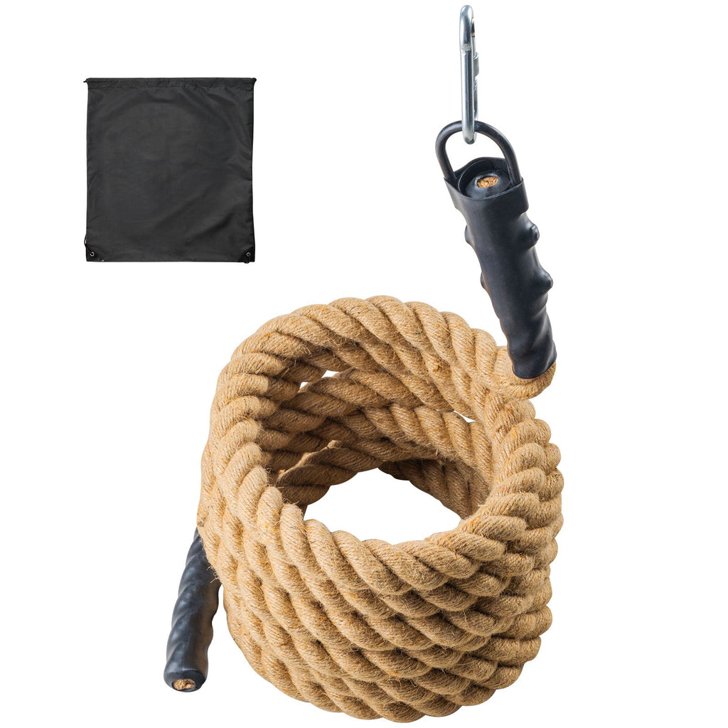 Gym Climbing Rope, 1.5" Diameter 30 ft Length Gym Fitness Training Rope, Gym Exercise Workout Rope for Adults, Climbing Rope for Fitness and Strength Training, Climbing Exercise, Home Workout