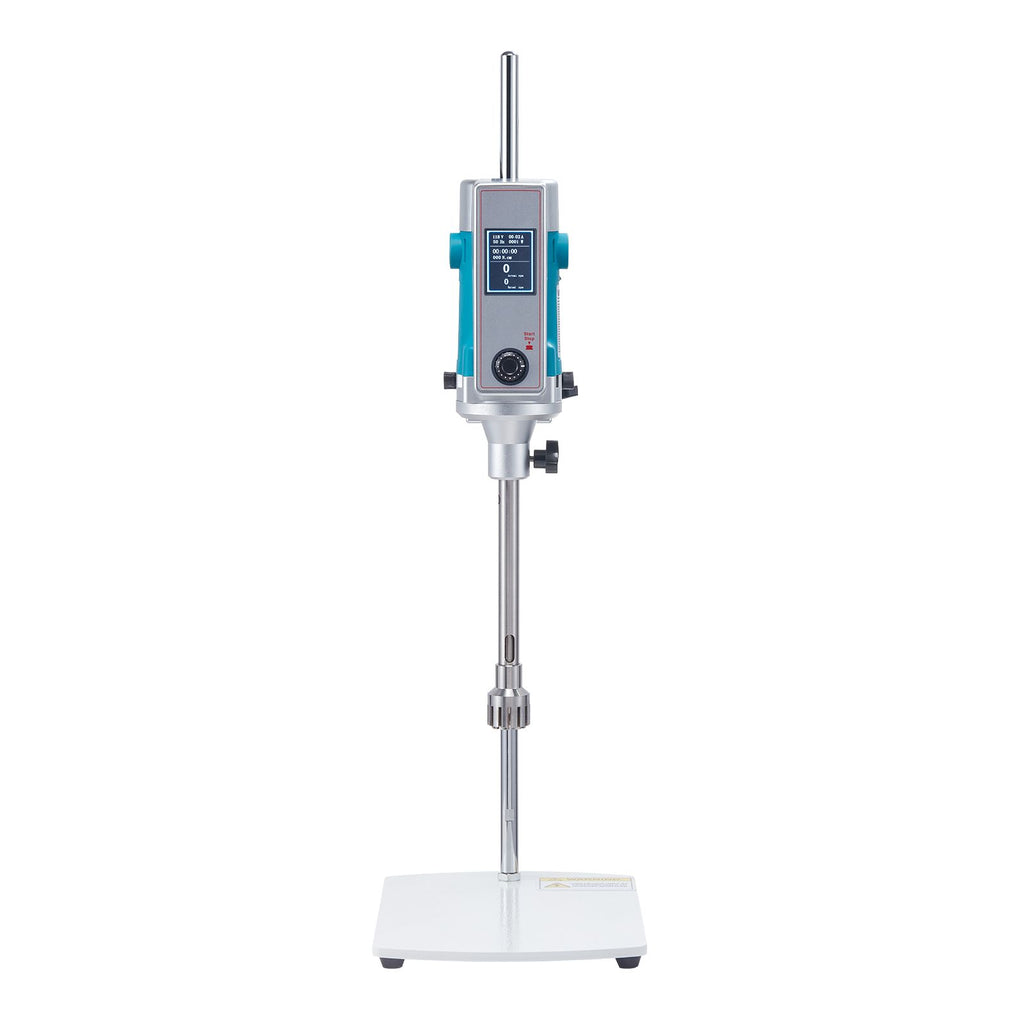 Homogenizer, 900 W Laboratory High Speed Dispersing Homogenizer, 2000-28000RPM High Shear Lab Mixer Emulsification Machine, Digital Display Blender, Stainless Steel, for Cosmetics/Food Industry