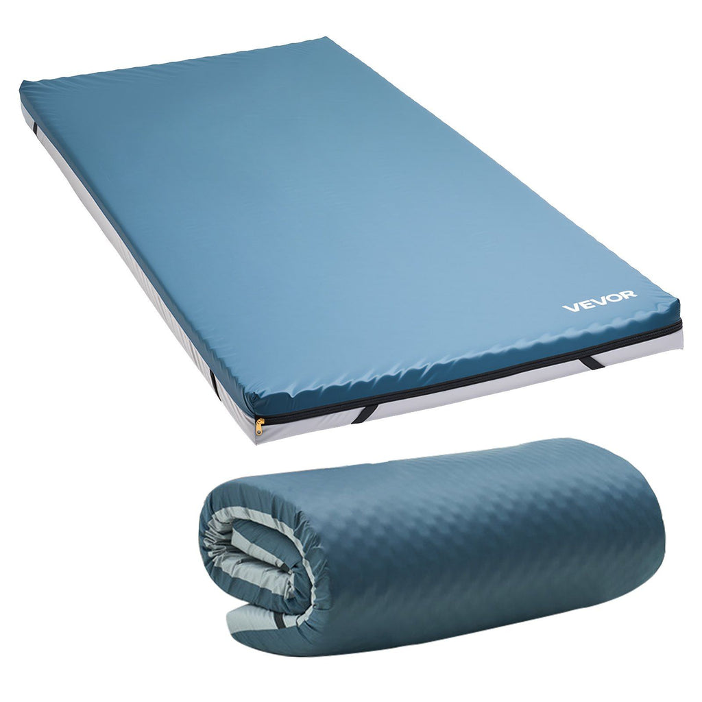 Hospital Medical Bed Mattress 3.5-Inch Water Resistant Non Slip Home Foam