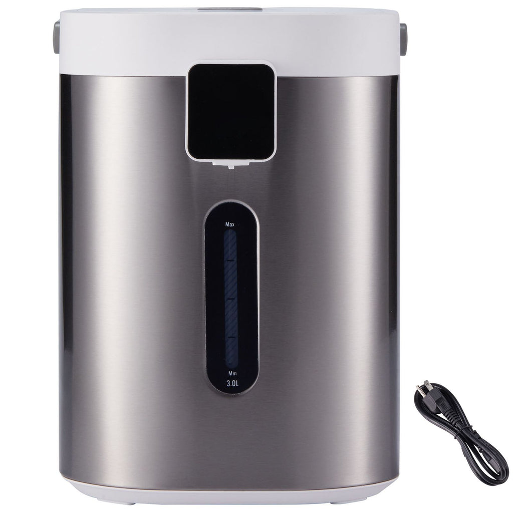 Hot Water Dispenser, Adjustable 11 Temperatures Water Boiler and Warmer, 304 Stainless Steel Countertop Water Heater, with LCD and Child Lock, for Tea, Coffee and Baby Formula, 3L/102 oz