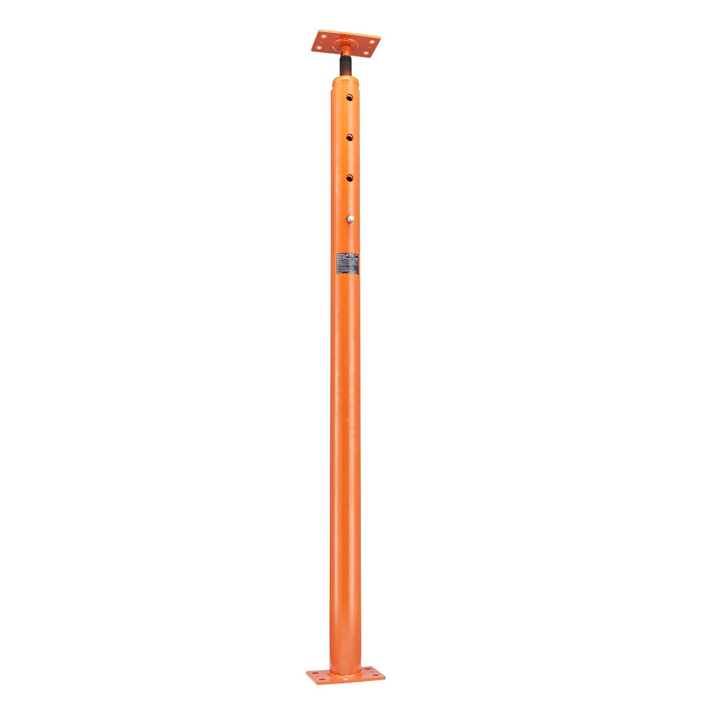 House Floor Jack, 56"-100" Height Range, 18000 lbs Max Load Capacity, Adjustable Support Beam Basement Jack Post Pole for Leveling, Lift Support Steel Telescoping Jack for Temporary Support
