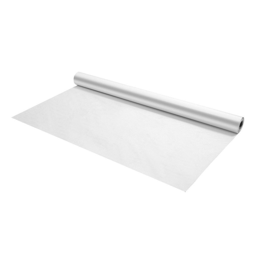 House Wrap, 9 x 150 ft, 0.13 mm Thick Vapor Barrier, Heavy Duty Plastic Sheeting for Tear-resistant, Drop Cloth Vapor Barrier Covering for Residential & Commercial Construction, White