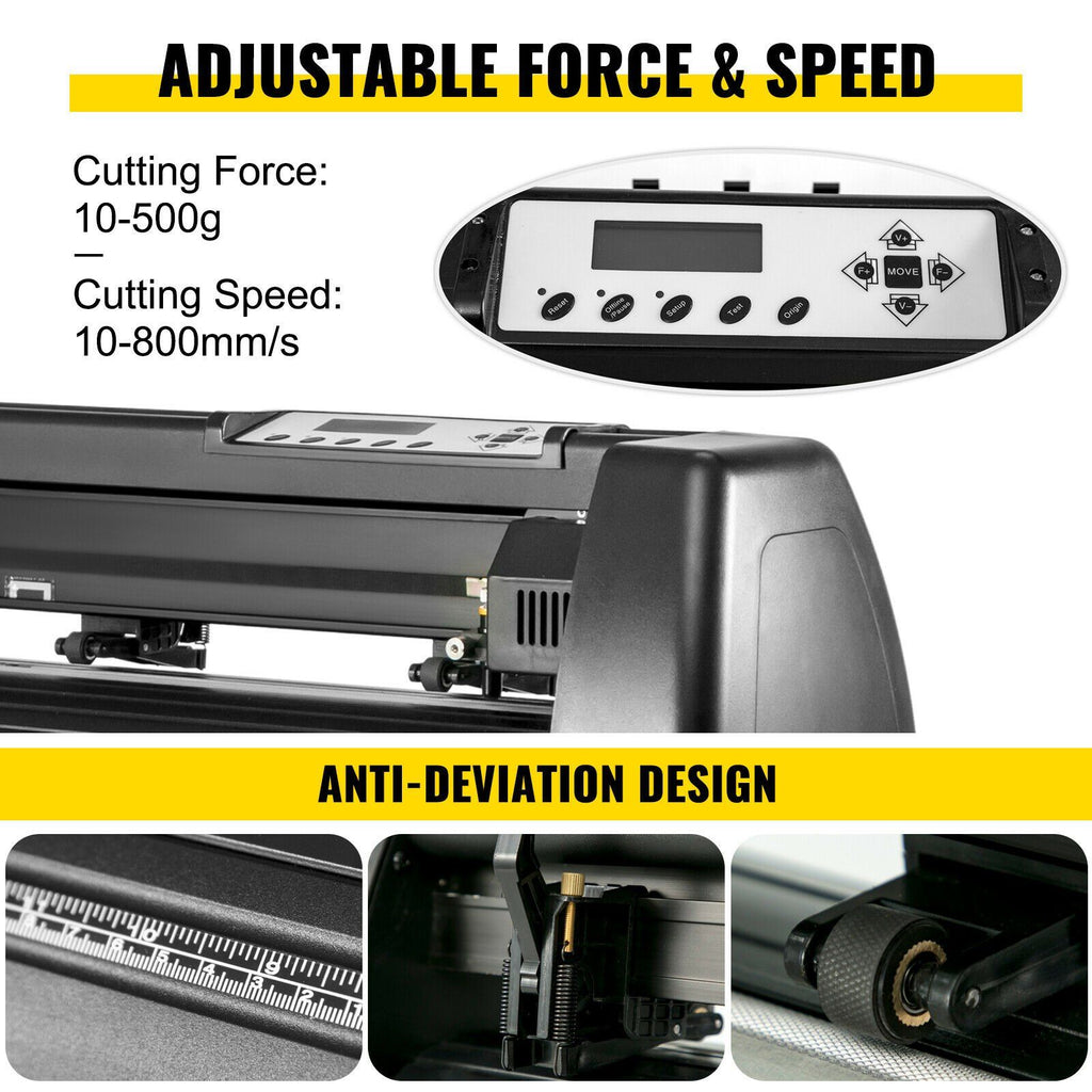 HP230-B 12"x10" Dual Digital T-Shirt Heat Press Machine + 14" Vinyl Cutting Plotter With SIGNMASTER Software image 2