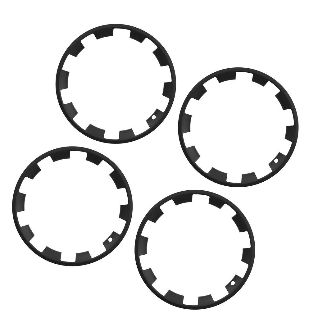 Hubcaps Wheel Covers for 2025 Tesla Model Y, 20 Inch Set of 4 Wheel Rim Cover Hubcaps OEM Style Replacement, R20 Size Snap On Car Hub Caps, Premium Sturdy 10-Spoke ABS Tire Rim Caps, Matte Black