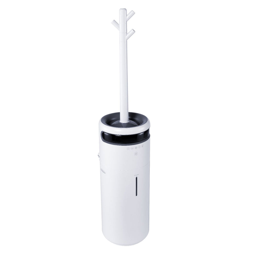 Humidifier for Home Large Room, Commercial Humidifier for Whole House 1291.7 sq ft, 16L Water Tank & Night Light & 12h Timer & Auto Shut-Off , Greenhouse, Commercial Branch Tube w/ 360° Nozzle