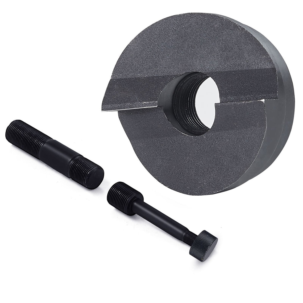 Hydraulic Knockout Punch Kit, 4 Pieces 1/2", 3/4", 1", 1-1/4" Conduit Hole Cutter Set, Metal Sheet Driver Tools, KO Tool Kits For Aluminum, Brass, Stainless Steel, Fiberglass and Plastic